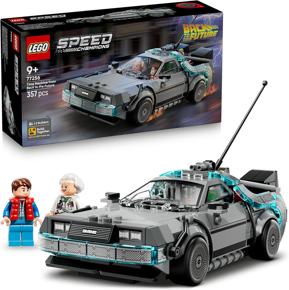 LEGO Speed Champions: Time Machine from Back to the Future 77256