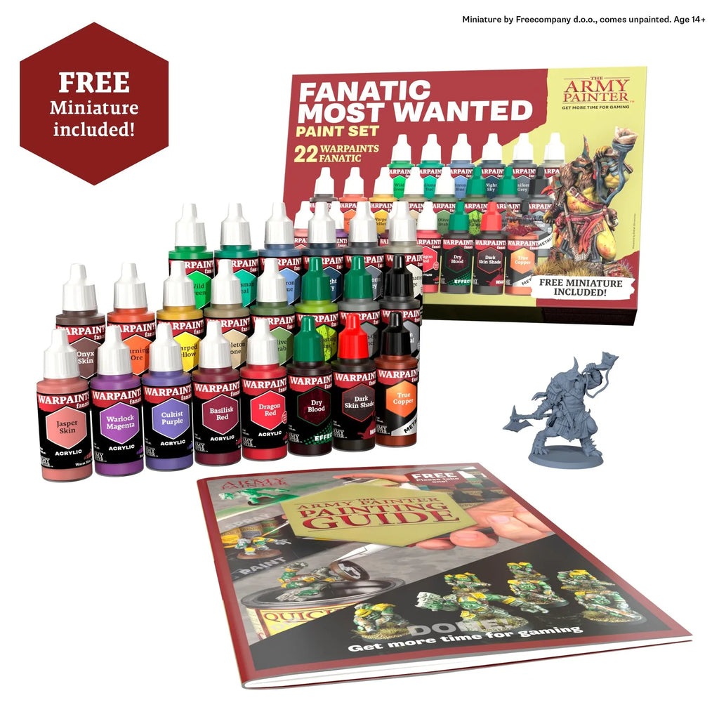 The Army Painter Warpaints Fanatic: Most Wanted Paint Set