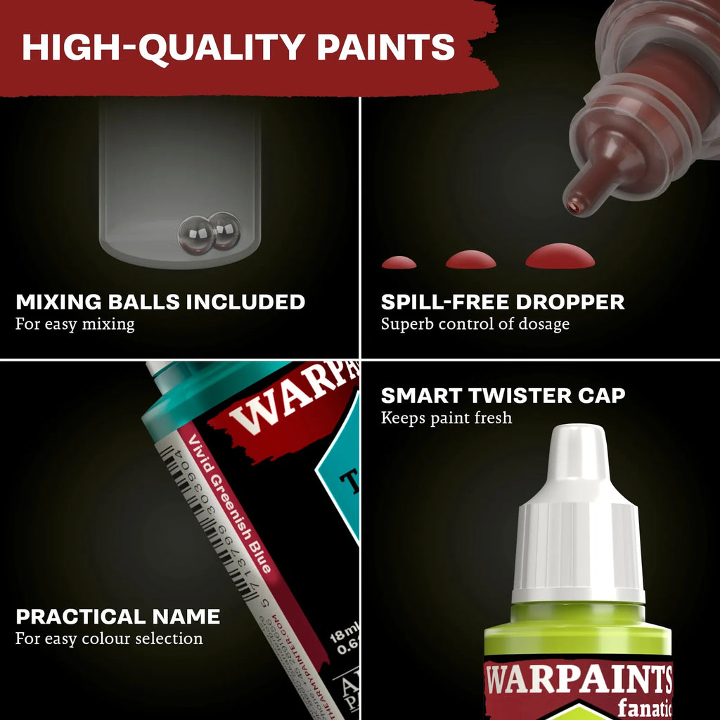 The Army Painter Warpaints Fanatic: Most Wanted Paint Set