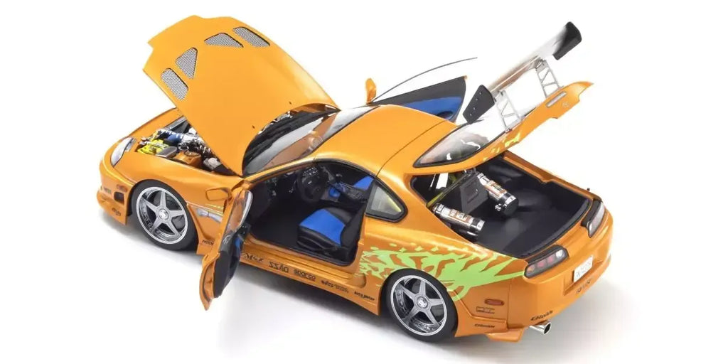 Kyosho 1/18 Toyota Supra Turbo Fast & Furious (Orange Pearl) Diecast Model Car